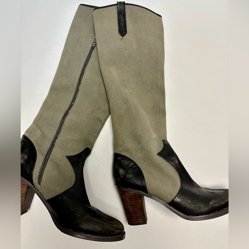 Free People heeled boot